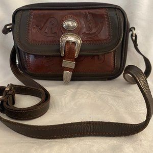 American West leather purse
